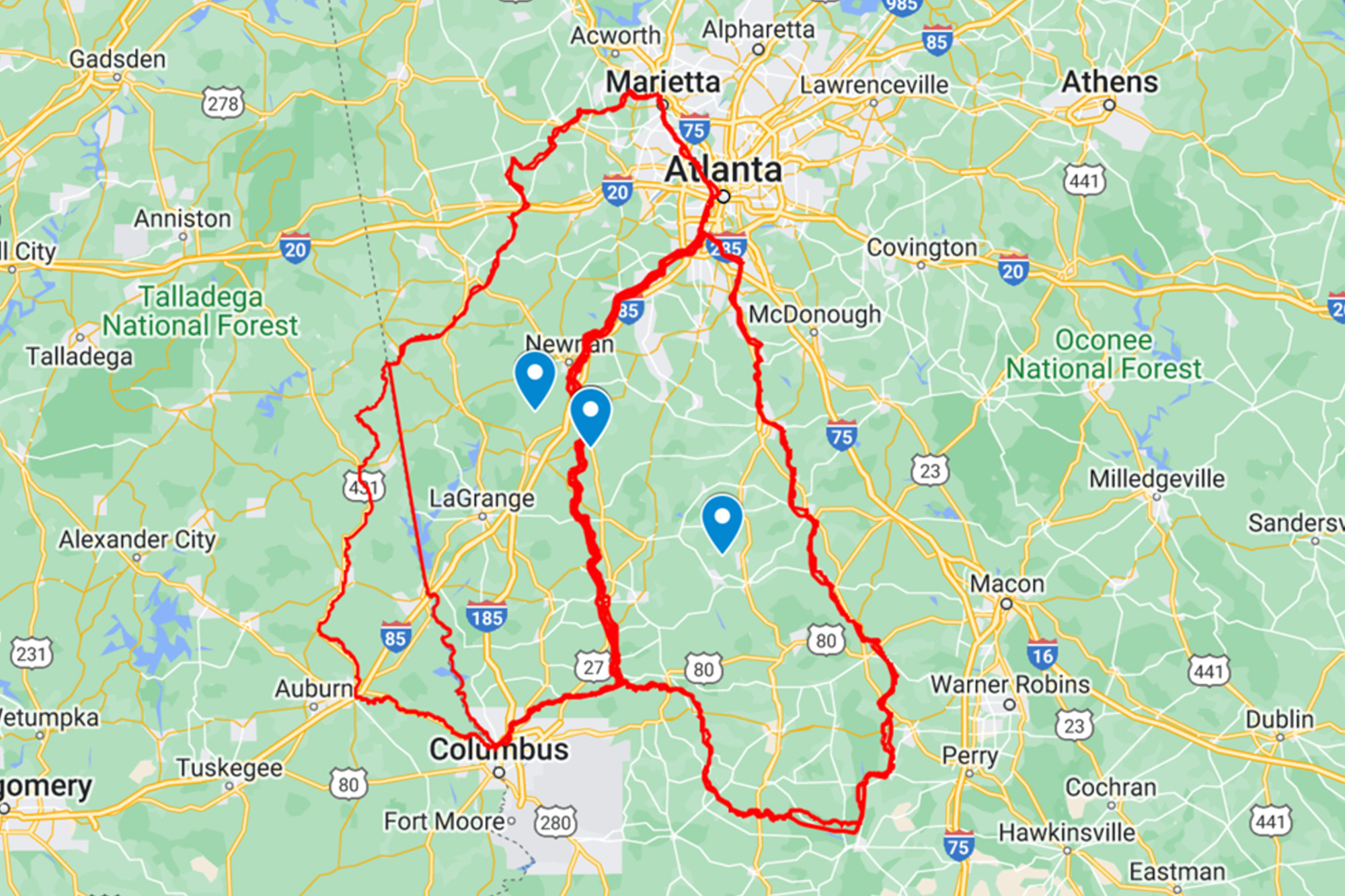 Yazoo Mitigation Bank Service Map Area Full